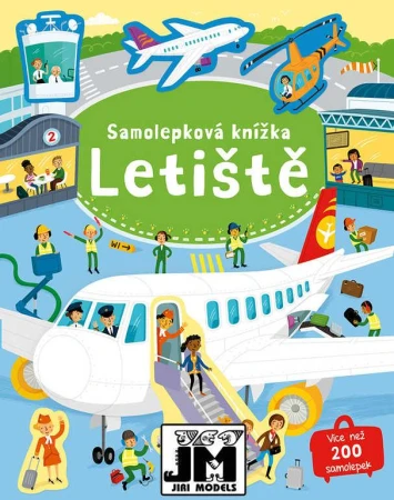 Jiri Models Samolepková knížka Letiště 200 samolepek Jiri Models Samolepková knížka Letiště 200 samolepek