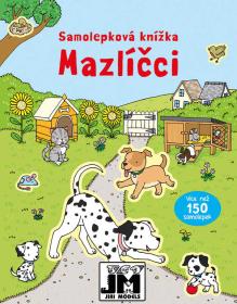 Jiri Models Samolepková knížka Mazlíčci 150 samolepek