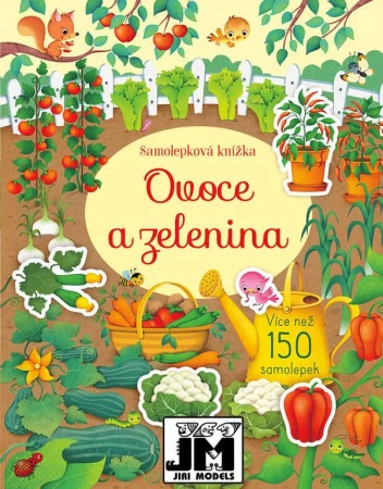 Jiri Models Samolepková knížka Ovoce a zelenina