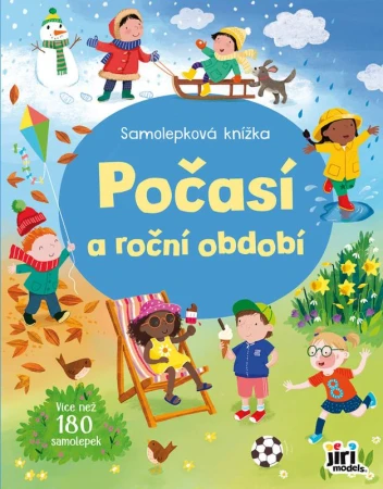 Jiri Models Samolepková knížka Počasí a roční období 180 samolepek Jiri Models Samolepková knížka Počasí a roční období 180 samolepek