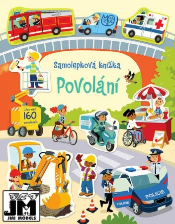 Jiri Models Samolepková knížka Povolání