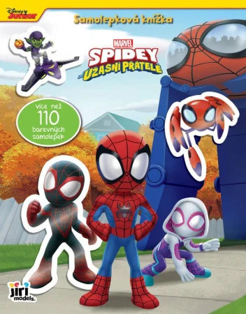 Jiri Models Samolepková knížka Spidey 110+ samolepek Jiri Models Samolepková knížka Spidey 110+ samolepek