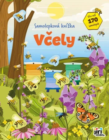 Jiri Models Samolepková knížka Včely 170+ samolepek Jiri Models Samolepková knížka Včely 170+ samolepek