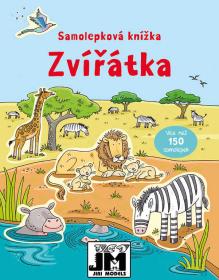 Jiri Models Samolepková knížka Zvířátka Jiri Models Samolepková knížka Zvířátka