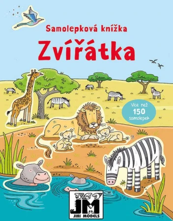 Jiri Models Samolepková knížka Zvířátka Jiri Models Samolepková knížka Zvířátka