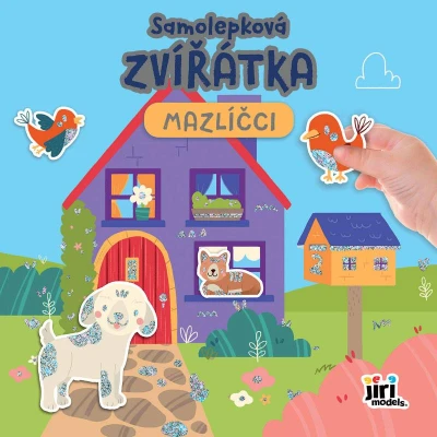 Jiri Models Samolepková knížka zvířátka Mazlíčci Jiri Models Samolepková knížka zvířátka Mazlíčci