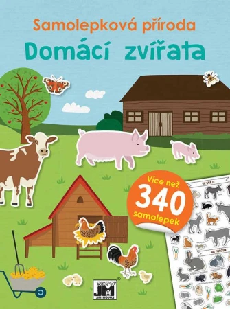 Jiri Models Samolepková příroda domácí zvířata 300+ samolepek Jiri Models Samolepková příroda domácí zvířata 300+ samolepek