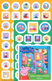 Jiri Models Samolepkový set s omalovánkami a voskovkami Peppa Pig