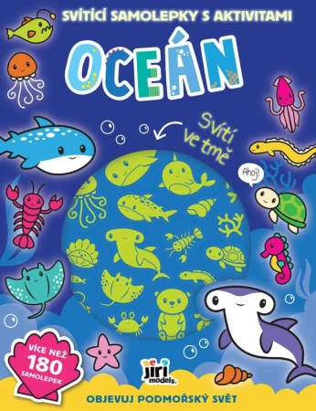 Jiri Models Samolepky svítící s aktivitami Oceán svítí ve tmě Jiri Models Samolepky svítící s aktivitami Oceán svítí ve tmě