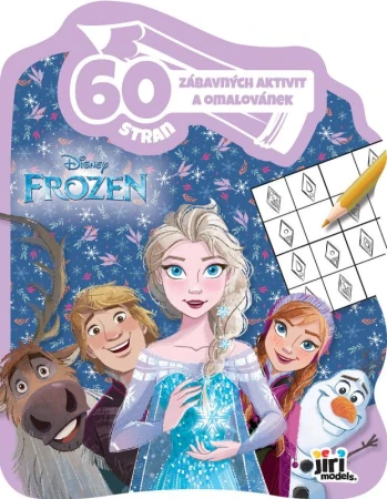 Jiri Models Zošit 60 aktivít Ľadové Kráľovstvo (Frozen) set s nálepkami Jiri Models Zošit 60 aktivít Ľadové Kráľovstvo (Frozen) set s nálepkami