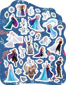 Jiri Models Sešit 60 aktivit Ledové Království (Frozen) set se samolepkami