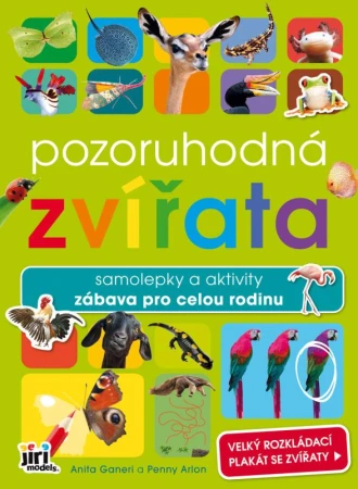 Jiri Models Svět zvířat Pozoruhodná zvířata s aktivitami a plakátem