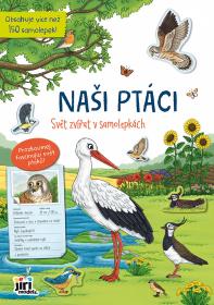 Jiri Models Svet zvierat v samolepkách Naši vtáci