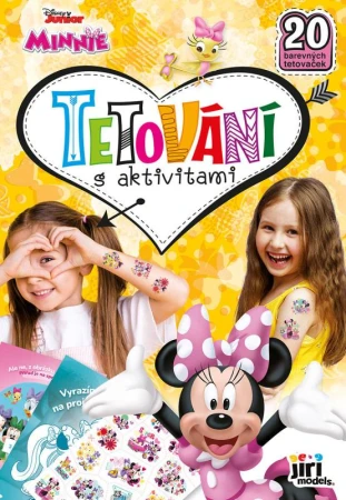 Jiri Models Tetování s aktivitami Disney Minnie Mouse 20 tetovaček Jiri Models Tetování s aktivitami Disney Minnie Mouse 20 tetovaček