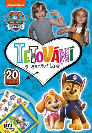 Jiri Models Tetování s aktivitami Tlapková Patrola Jiri Models Tetování s aktivitami Tlapková Patrola