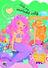 Jiri Models Tvarované oblékání se samolepkami Šaty pro mořské víly