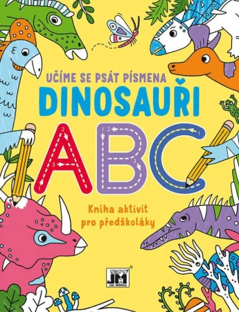 Jiri Models Učíme sa písať písmená Dinosaura kniha aktivít pre predškolákov Jiri Models Učíme sa písať písmená Dinosaura kniha aktivít pre predškolákov