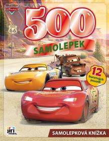 Jiri Models Velká samolepková knížka 500 samolepek Auta (Cars)