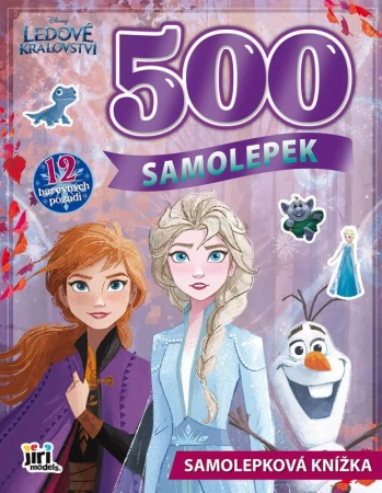 Jiri Models Velká samolepková knížka 500 samolepek Ledové Království (Frozen) Jiri Models Velká samolepková knížka 500 samolepek Ledové Království (Frozen)
