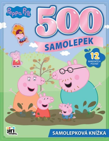 Jiri Models Velká samolepková knížka 500 samolepek Peppa Pig Jiri Models Velká samolepková knížka 500 samolepek Peppa Pig