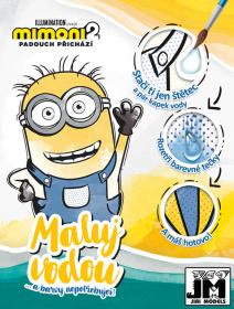 Jiri Models Vodová omalovánka A4 Minions (Mimoni)