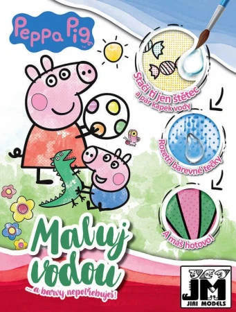 Jiri Models Vodová omalovánka A4 Peppa Pig Jiri Models Vodová omalovánka A4 Peppa Pig