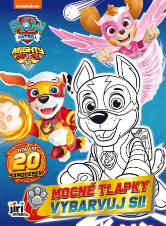 Jiri Models Vybarvuj si! Mocné tlapky omalovánky Tlapková patrola Jiri Models Vybarvuj si! Mocné tlapky omalovánky Tlapková patrola