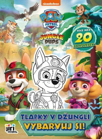 Jiri Models Vybarvuj si! Tlapky v džungli omalovánky Tlapková patrola Jiri Models Vybarvuj si! Tlapky v džungli omalovánky Tlapková patrola