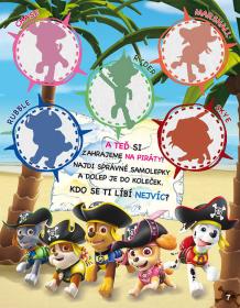 Jiri Models Zábava se samolepkami Tlapková Patrola (Paw Patrol)