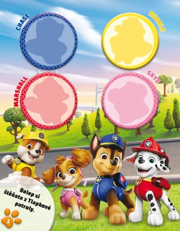 Jiri Models Zábava se samolepkami Tlapková patrola (Paw Patrol)