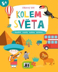 Jiri Models Zábavný blok Kolem světa sešit s aktivitami