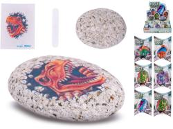 Kamínek dekorativní se samolepkou dinosaurus zvířátka 6 druhů