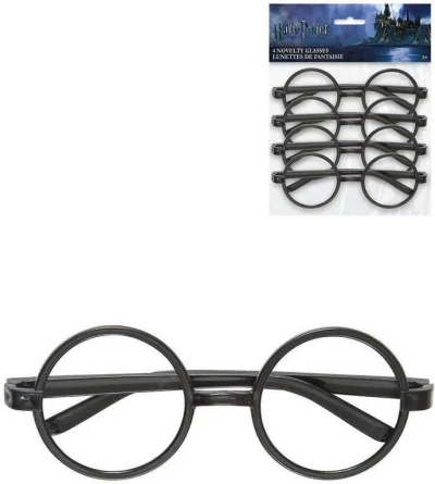KARNEVAL Brýle Harry Potter set 4ks plast (karnevalový doplněk) KARNEVAL Brýle Harry Potter set 4ks plast (karnevalový doplněk)