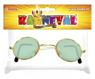 KARNEVAL Brýle lenonky 2 druhy (karnevalový doplněk)