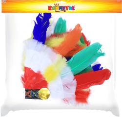 KARNEVAL Čelenka indiánská barevná (karnevalový doplněk)