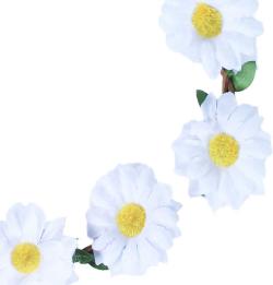 KARNEVAL Čelenka kopretina (karnevalový doplněk)