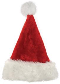 KARNEVAL Čepice vánoční červená 50cm Santa Claus