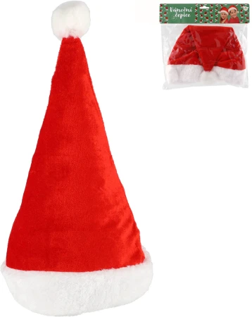 KARNEVAL Čepice vánoční Santa Claus (karnevalový doplněk)