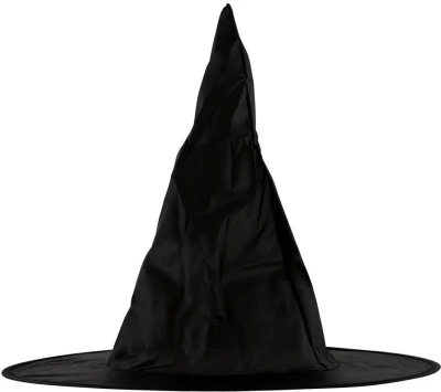 KARNEVAL Klobouk čarodějnický 32cm skládací (karnevalový doplněk)