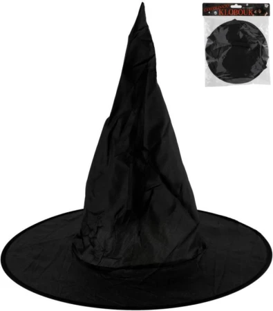 KARNEVAL Klobouk čarodějnický dospělý (karnevalový doplněk)