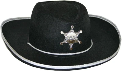 KARNEVAL Klobouk kovboj dětský (karnevalový doplněk) KARNEVAL Klobouk kovboj dětský (karnevalový doplněk)