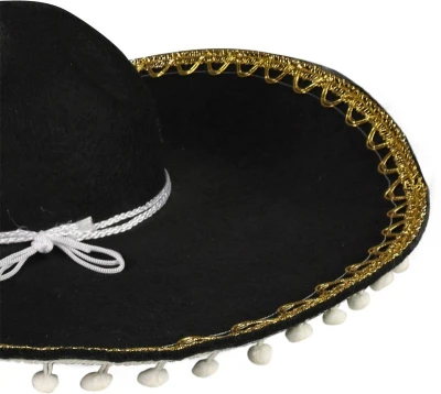 KARNEVAL Klobouk mexický sombréro (karnevalový doplněk)