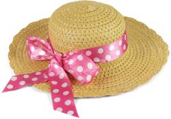 KARNEVAL Klobouk slaměný dětský (karnevalový doplněk)