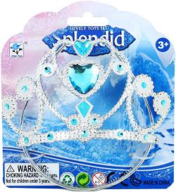 KARNEVAL Korunka zimní sněhová princezna (karnevalový doplněk)