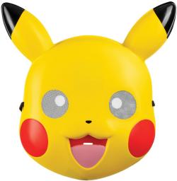 KARNEVAL Maska na obličej Pokémon Pikachu (karnevalový doplněk)