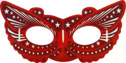KARNEVAL Maska na obličej svítící ve tmě různé druhy (karnevalový doplněk)