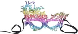 KARNEVAL Maska obličejová krajková 2 druhy (karnevalový doplněk)