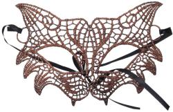 KARNEVAL Maska obličejová krajková 2 druhy (karnevalový doplněk)