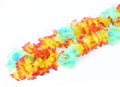KARNEVAL Náhrdelník Hawaii 100cm květinový (karnevalový doplněk)