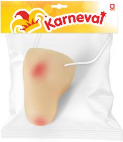 KARNEVAL Nos Čarodějnice / Halloween 2 druhy (karnevalový doplněk)